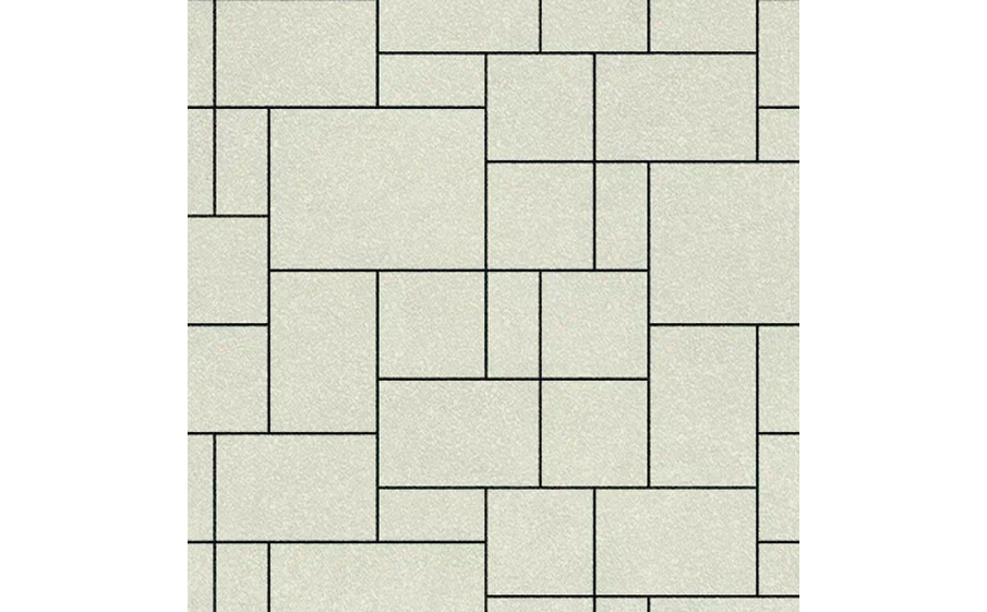 Плитка тротуарная SteinRus, Инсбрук Альпен Б.7.Псм.6, Native, слоновая кость, толщина 60 мм
