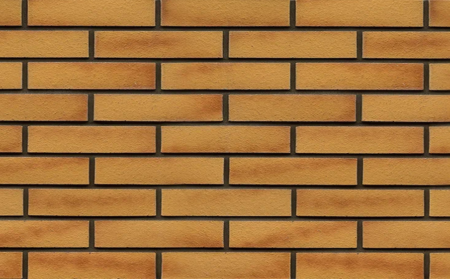 Кирпич клинкерный Muhr 02 Gelb Bunt Wasserstrich, 240*71*50 мм