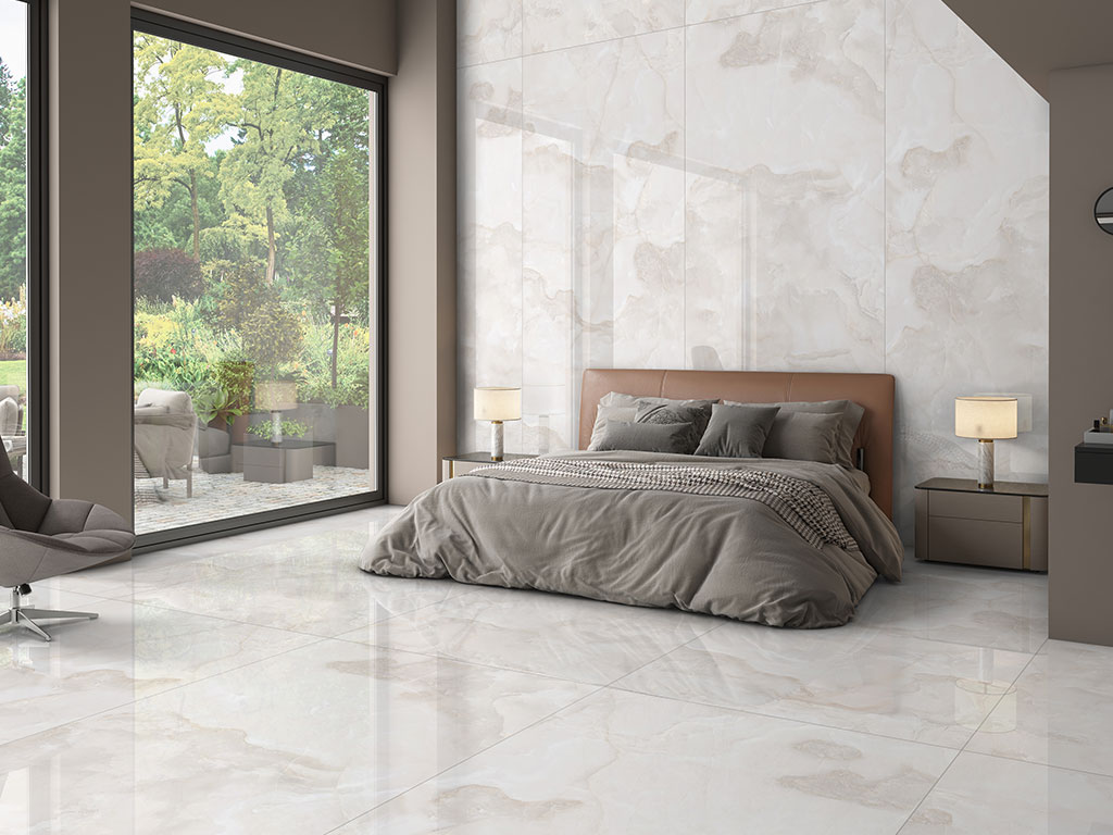 Керамогранит ENNFACE Onyx Pearl Full Lappato, 2800*1200*6 мм