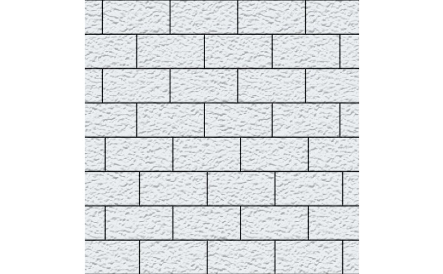 Плитка тротуарная SteinRus Севилья В.8.П.8, Old-age, белый, 300*150*80 мм