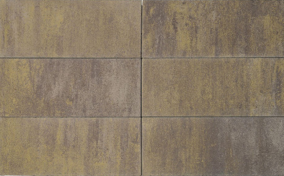 Плитка тротуарная BRAER Сити Color Mix Степь, 300*300*80 мм