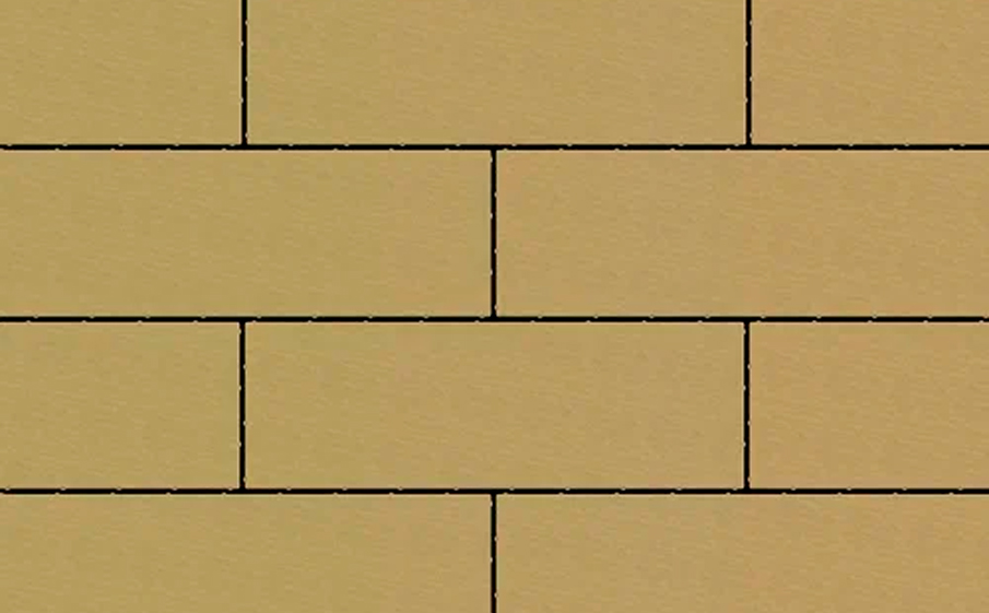 Плитка тротуарная SteinRus, Аликанте Б.2.П.8, гладкая, песочный, 900*300*120 мм