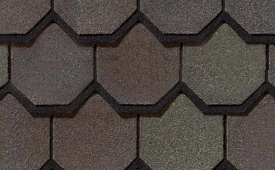 Гибкая черепица CertainTeed Carriage House Colonial Slate