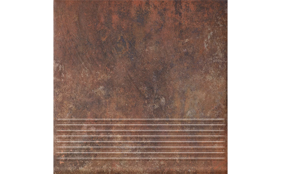 Клинкерная ступень Paradyz Arteon Rosso, 300*300*8,5 мм