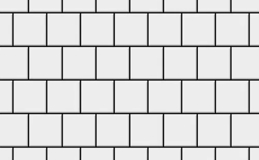 Плитка тротуарная SteinRus Армор В.2.К.8, гладкая, белый, 100*100*100 мм