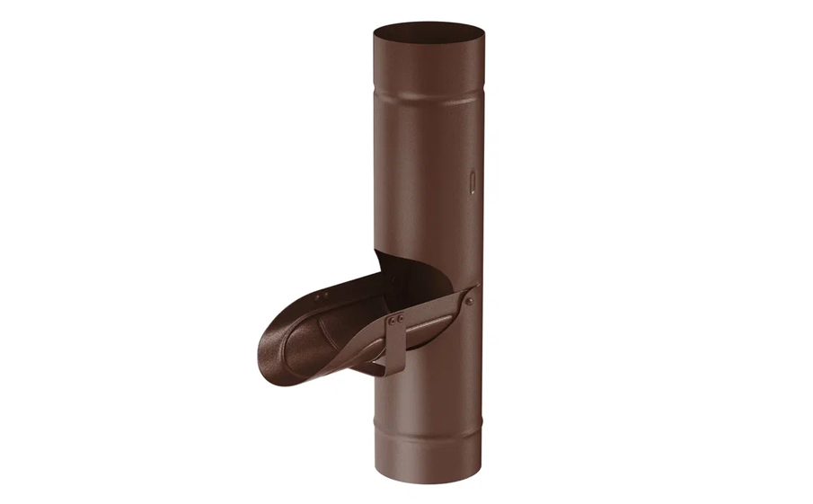 Водосборник Aquasystem PURAL MATT RAL 8017 для системы D 125/90