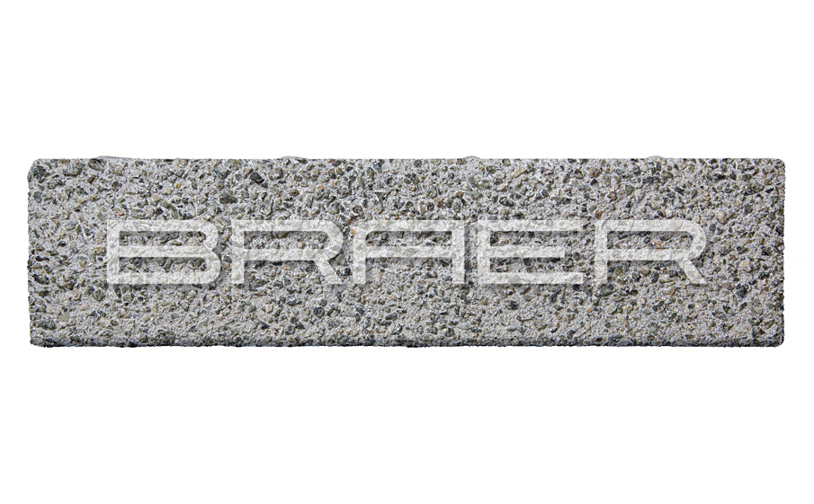 Плитка тротуарная BRAER Ригель 2.0 Select Гранит на сером, 320*80*60 мм