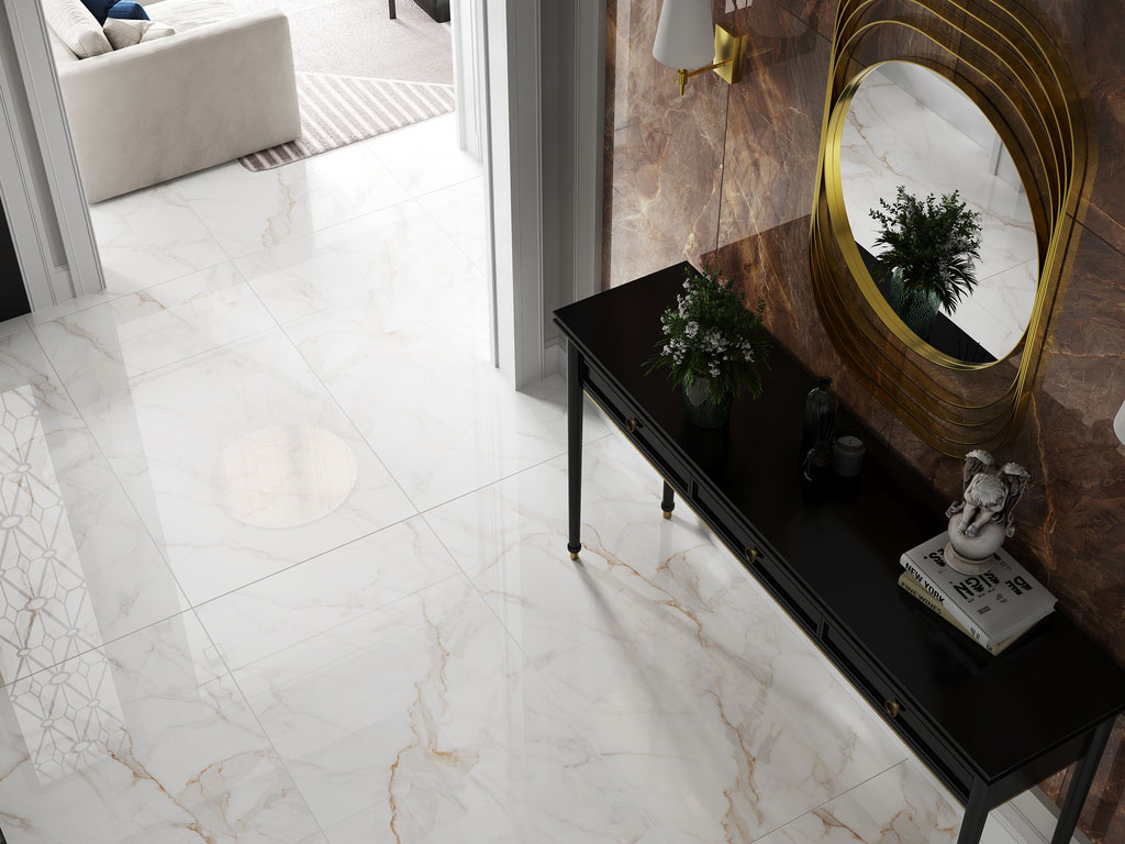 Керамогранит ONLYGRES Мрамор/Marble XXL MOGXL1001 полированный, 1600*800*9 мм