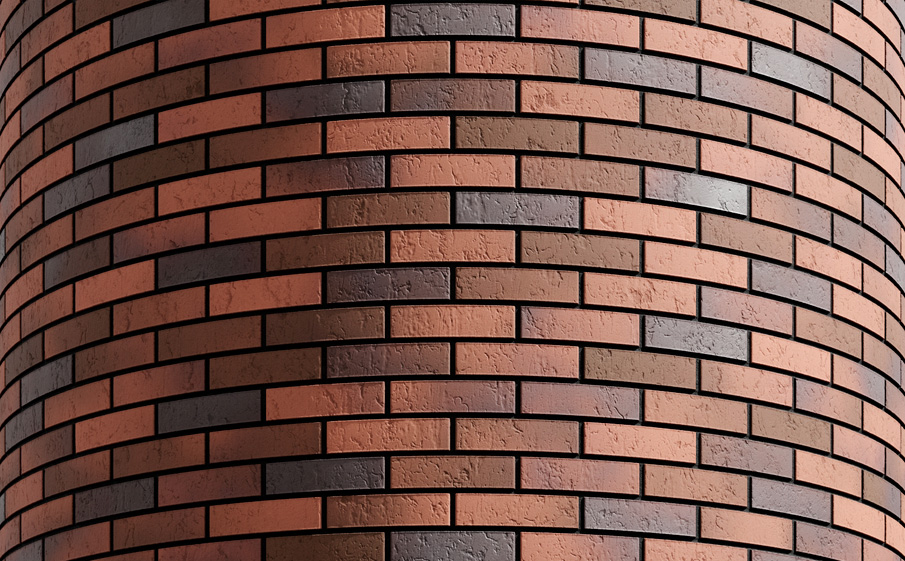 Кирпич облицовочный Красная Гвардия Аллегро, 250*120*65 мм