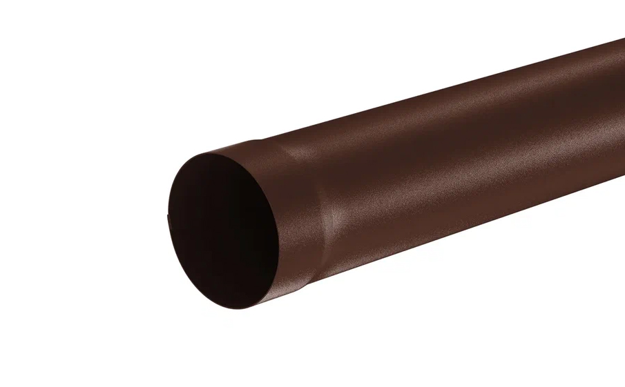 Труба водосточная Aquasystem PURAL MATT RAL 8017 для системы D 125/90, 3 м