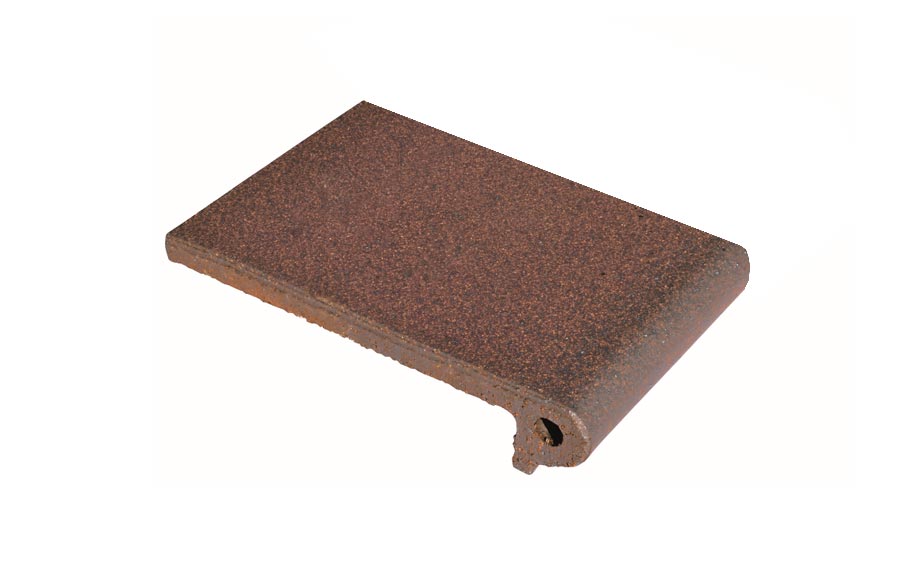 Клинкерная ступень Terraklinker (Gres de Breda) Lava модель B, 250*330*60*20 мм