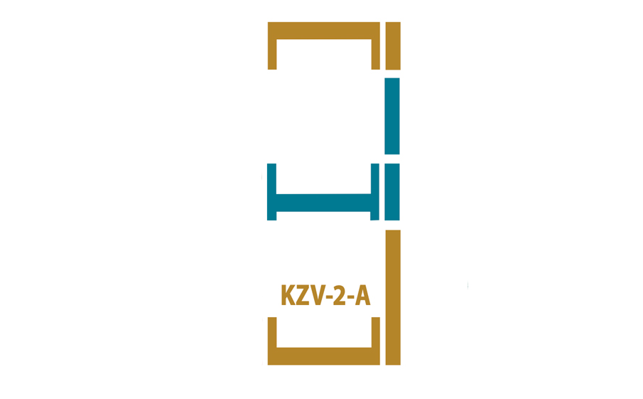 Часть комбинированного оклада FAKRO KZV-2-A для профилированных кровельных покрытий, 660*980 мм