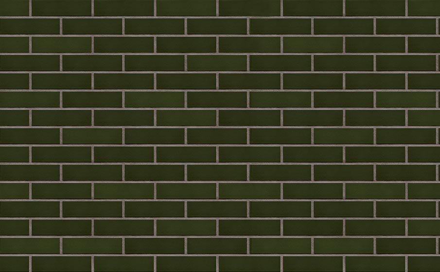 Клинкерная плитка угловая King Klinker Free Art 25 Green hills, 250*65*120*10 мм