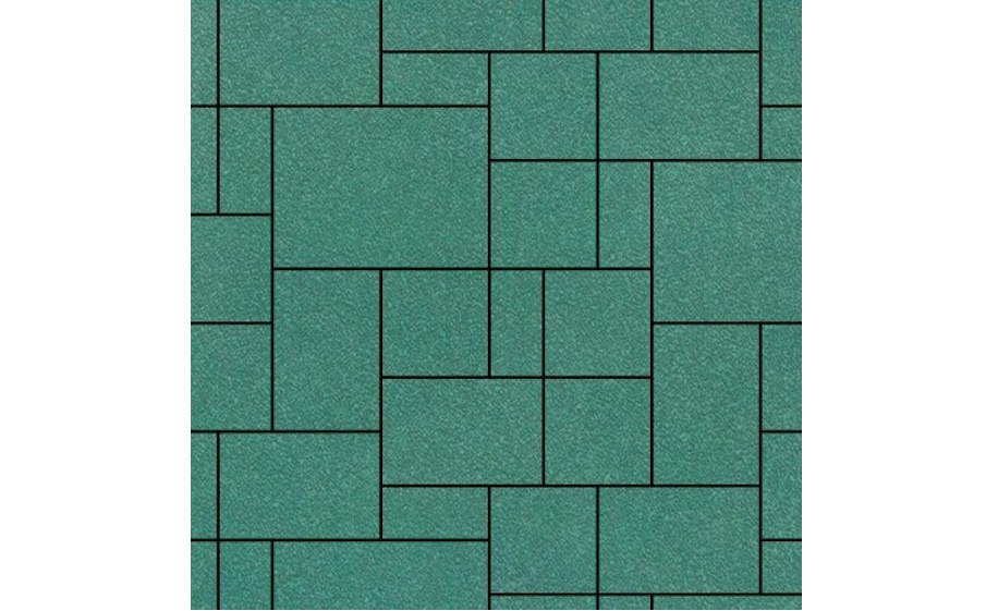 Плитка тротуарная SteinRus Инсбрук Альпен Б.7.Псм.6 Native, оливковый, толщина 60 мм