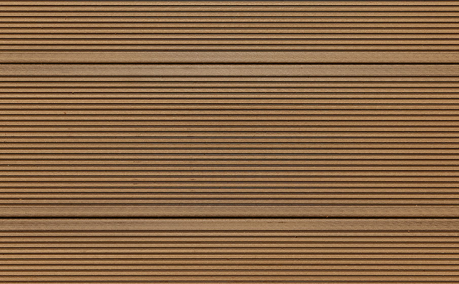 Террасная доска CM (CM Decking) Лён (Flax) Тик (Teak), 3000*138*20 мм