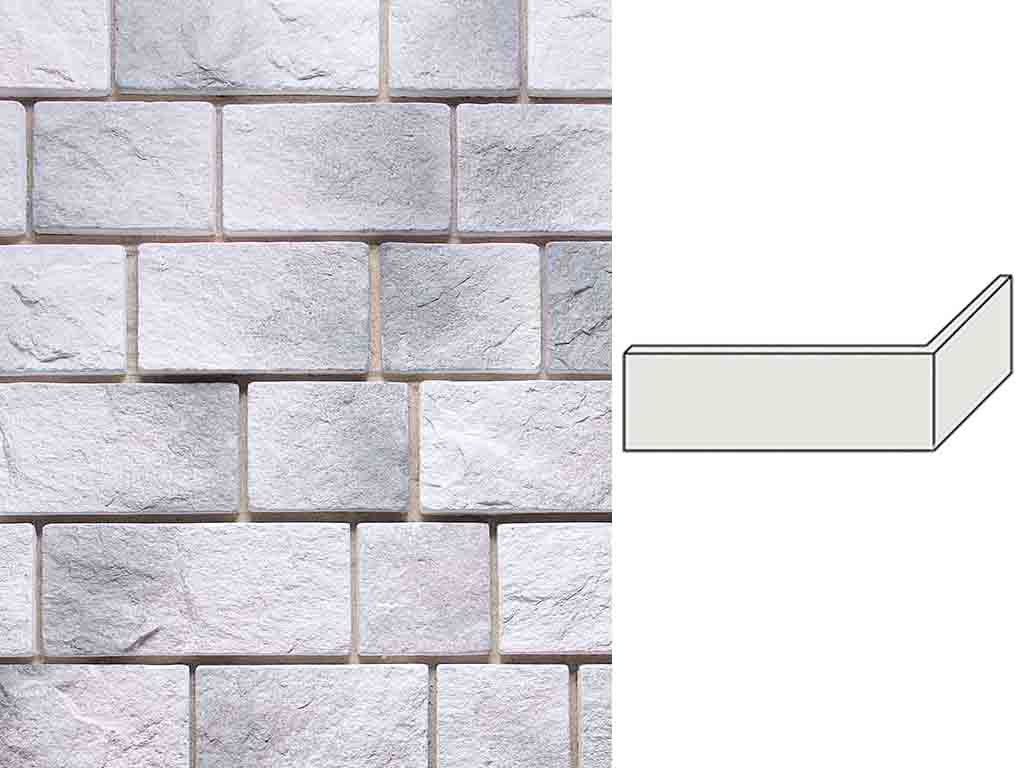 Облицовочный камень ИНТЕРКАМ Старая крепость угловой элемент 6411