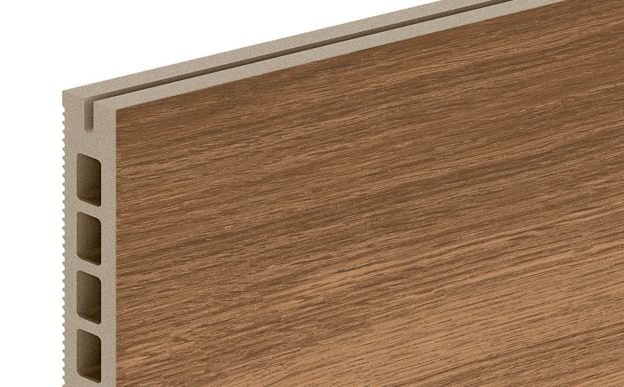 Керамогранитная плита для НВФ ExaTech Wood SAPELLY, 1200*600*20 мм