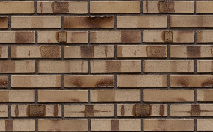 Кирпич клинкерный Westerwaelder Klinker Nr 36KS Silbergrau nuanciert Kohle Spezial, 290*60*71 мм