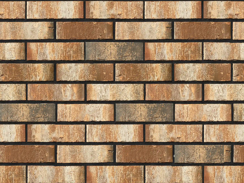 Облицовочный керамический кирпич Konigstein Марксбург Умбра полнотелый 250*120*65 мм