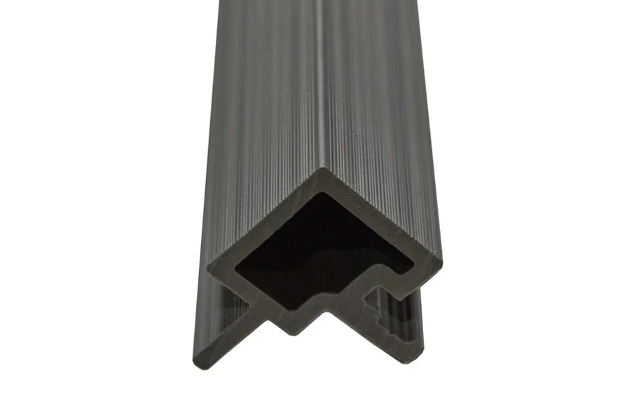 Угловой профиль СМ Волл (CM Wall) Stone Grey (Стоун Грэй), 3000*56*49 мм