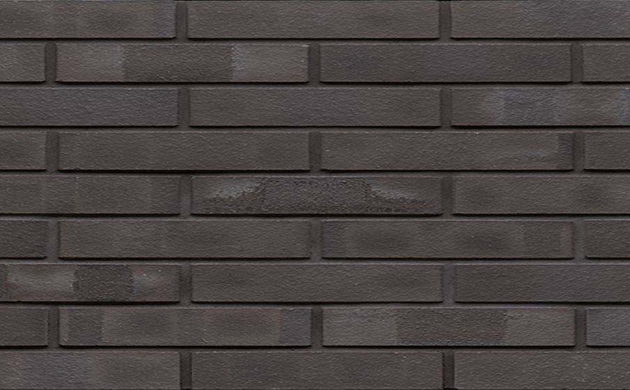 Кирпич клинкерный Muhr 05 KS Eisenschmelz Schwarzbraun Kohle Spezial гладкий, 290*90*40 мм