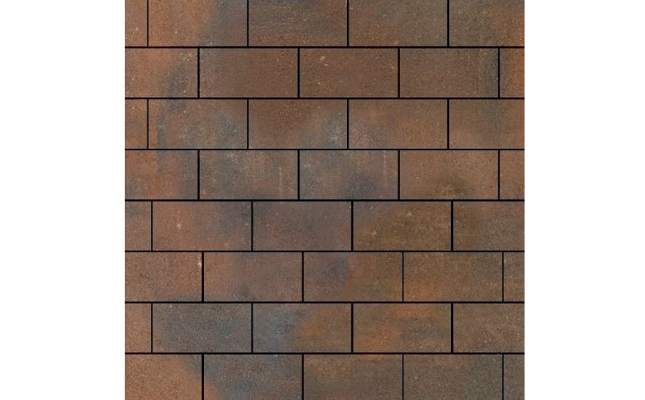 Плитка тротуарная SteinRus Прямоугольник А.6.П.4 гладкая, Colormix Штайнрус, 200*100*40 мм