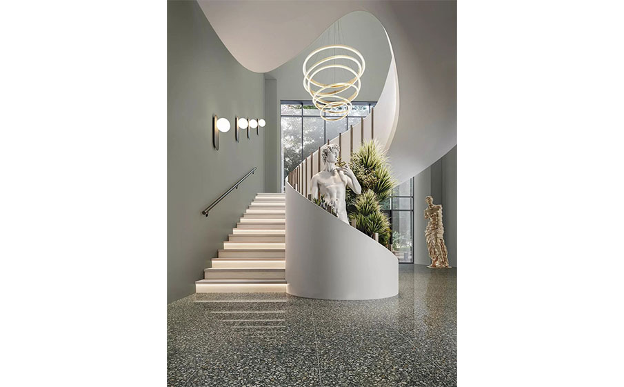 Керамогранит KERAMA MARAZZI Бричиола черный лаппатированный обрезной, 600*600*9 мм