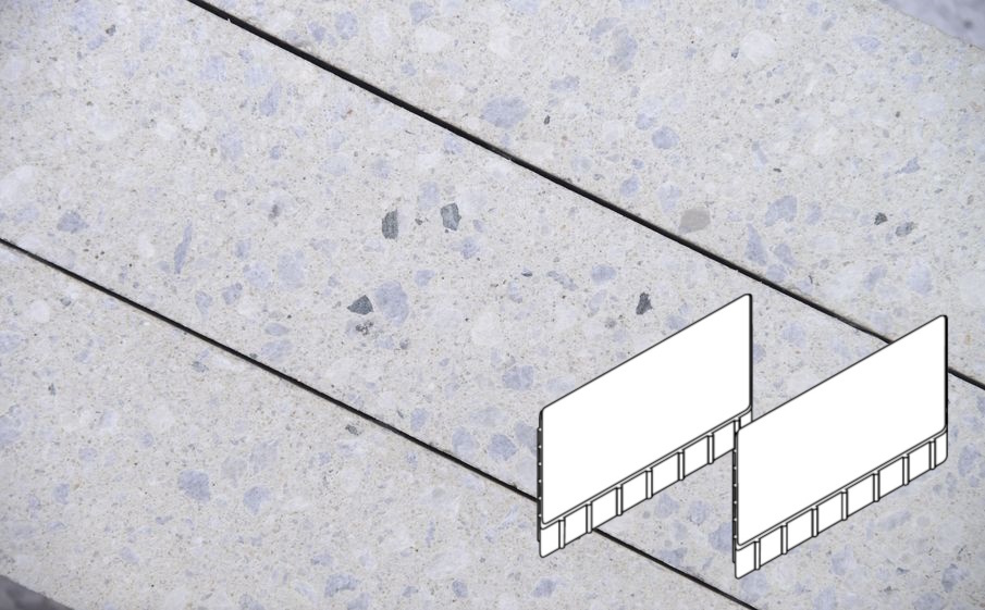 Плитка тротуарная Готика, Granite FINO, Плита AI Б.7.Ф.8, Мансуровский, 700*500*80 мм