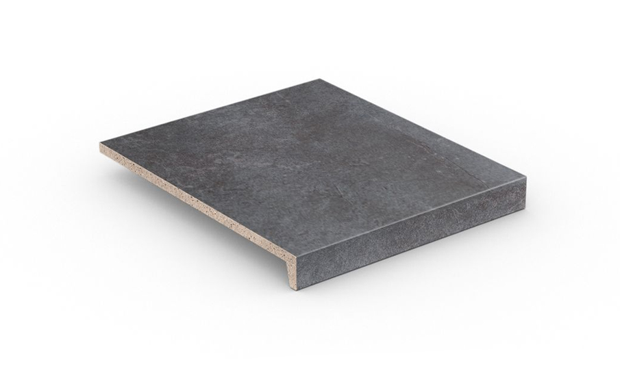 Клинкерная ступень прямоугольная Loftstufe Stroeher Keraplatte Aera, 710 crio, 294*340*35*11 мм