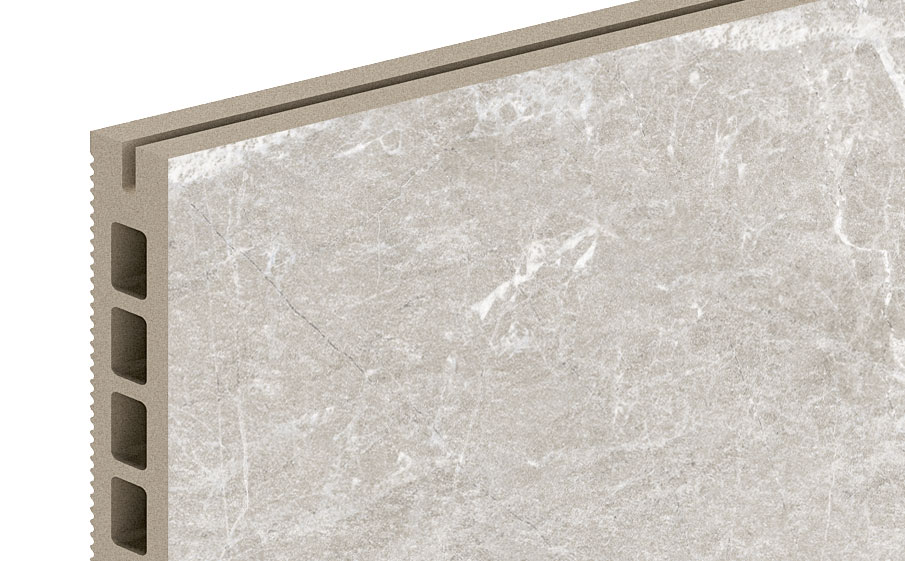 Керамогранитная плита для НВФ ExaTech Marble PR2 P, 1200*397*20 мм