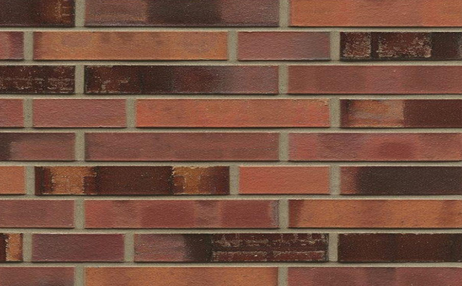 Кирпич клинкерный Westerwaelder Klinker Nr 18 Lachsbraun geflammt, 290*60*40 мм