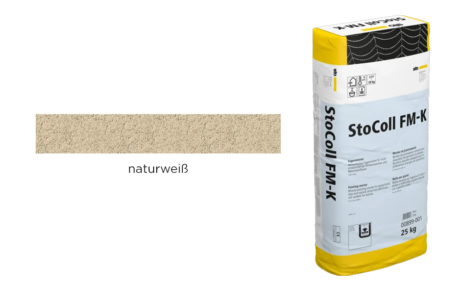 Затирка для швов StoColl FM-K, natur weiss, 25 кг