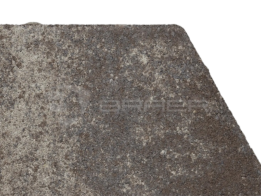 Плитка тротуарная BRAER Трапеция Color Mix Байкал, 360/156*180*60 мм