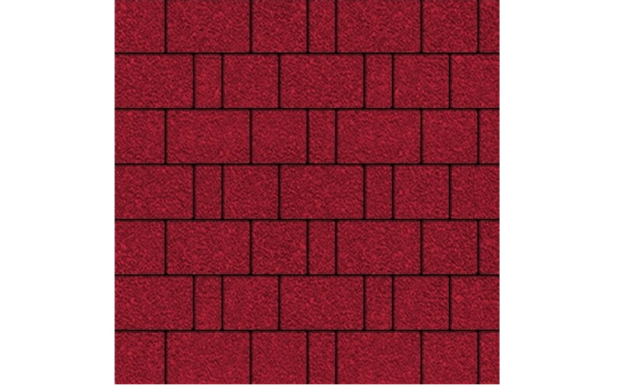 Плитка тротуарная SteinRus, Бельпассо А.23(М).Псм.4, Native, винный, толщина 40 мм