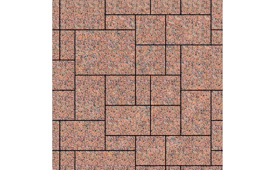 Плитка тротуарная SteinRus, Инсбрук Альпен Б.7.Псм.6, Backwash, Яшма, толщина 60 мм