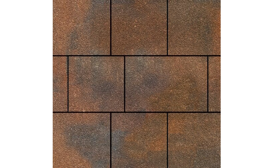Плитка тротуарная SteinRus Инсбрук Ланс Б.5.Псм.6, Native, ColorMix Штайнрус, толщина 60 мм