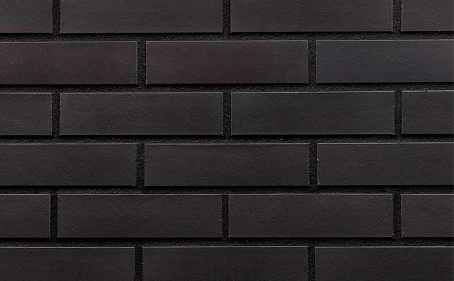 Клинкерная облицовочная плитка King Klinker Dream House для НФС, 18 Volcanic black, 240*71*17 мм