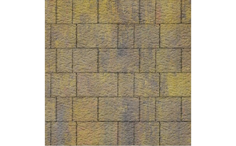 Плитка тротуарная SteinRus Новый город Б.7.Фсм.6, Old-age, ColorMix Бромо, толщина 60 мм
