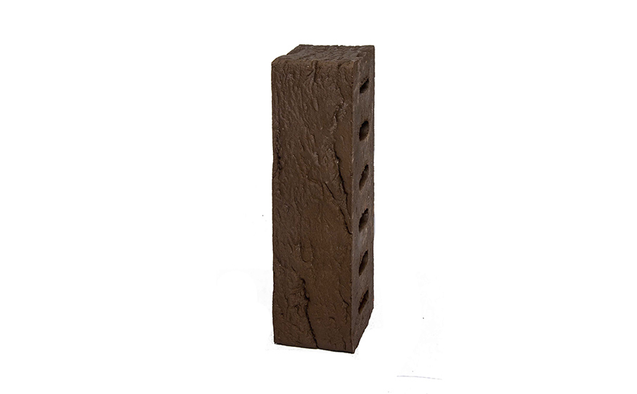 Кирпич клинкерный ТМ Kerma Premium Klinker коричневый рустик 250*85*65 мм