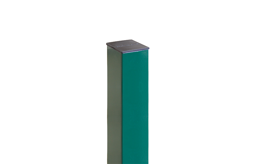 Столб Grand Line RAL 6005, 62*55*2500 мм с монтажными отверстиями