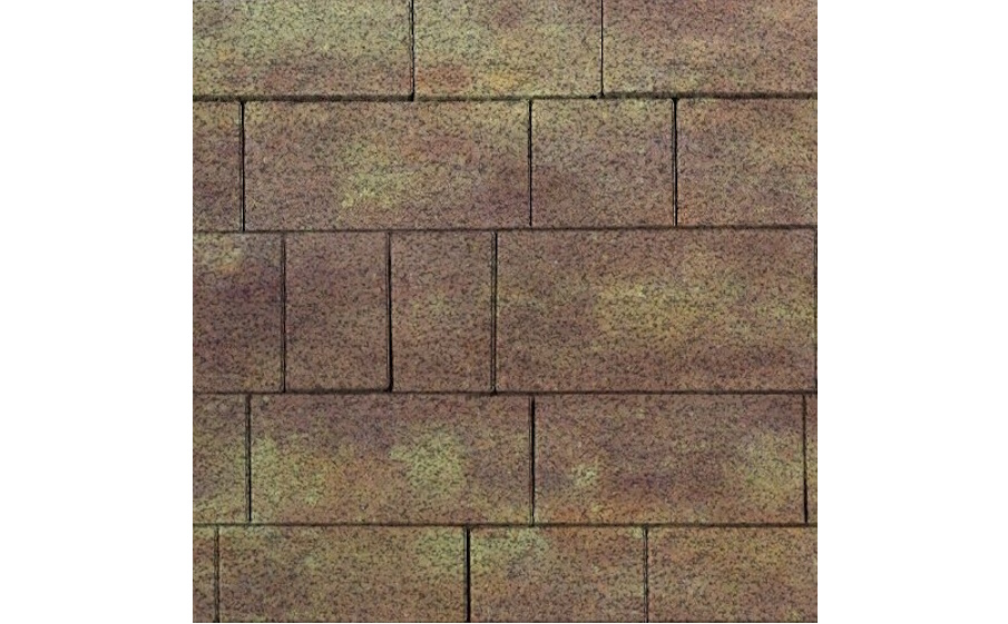 Плитка тротуарная SteinRus Инсбрук Тироль Б.4.Псм.6 Native, ColorMix Порто, толщина 60 мм