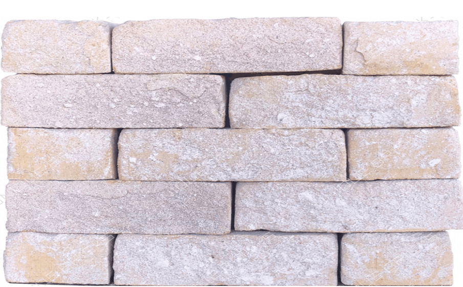 Кирпич облицовочный Богандинский КЗ Крюйс white, 210*100*50 мм