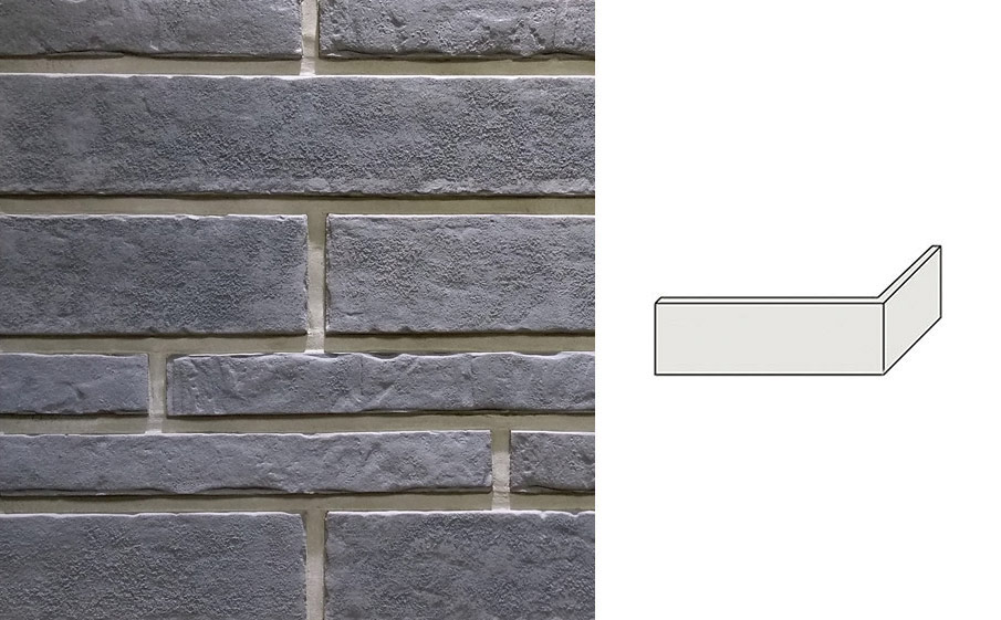 Декоративный угловой кирпич Redstone Верден Брик VB-72/U 224*97*35 мм