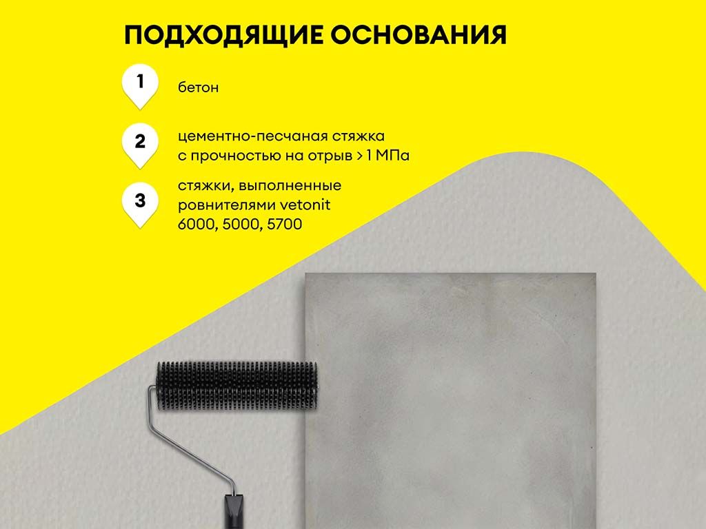 Суперфинишный наливной пол vetonit 3000 эко, 20 кг