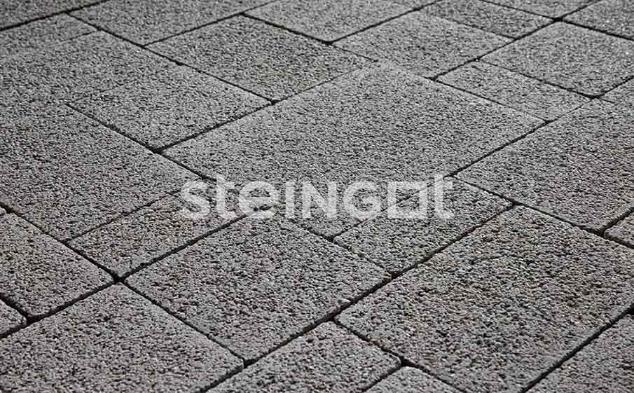 Плитка тротуарная Steingot Премиум, Бавария, Пепельный (Fumo Bello), комплект 4 шт, толщина 60 мм