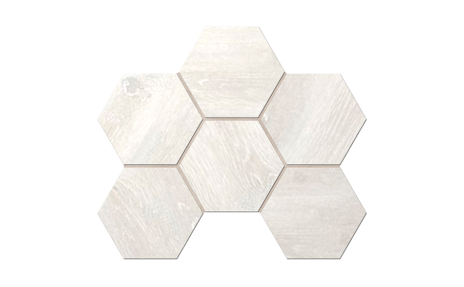Мозаика Hexagon Ametis Daintree DA00, неполированный, 285*250*10 мм