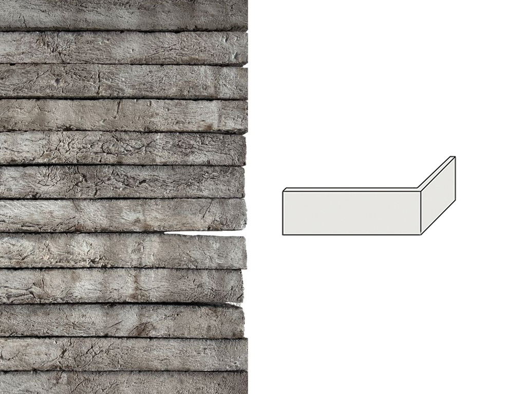 Кирпич угловой ригельный S.Anselmo Corso LOBFB Selmo, 450/100*50*40 мм