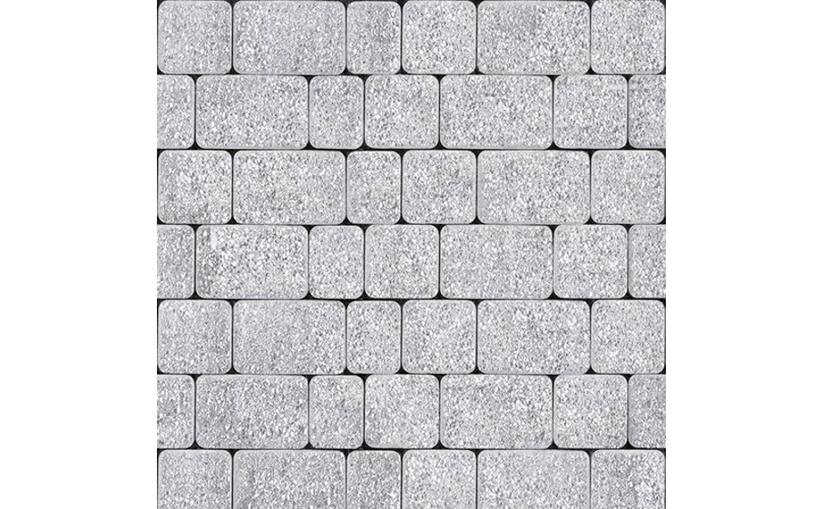 Плитка тротуарная SteinRus Инсбрук Альт А.1.Фсм.4, Old-age, белый, толщина 40 мм