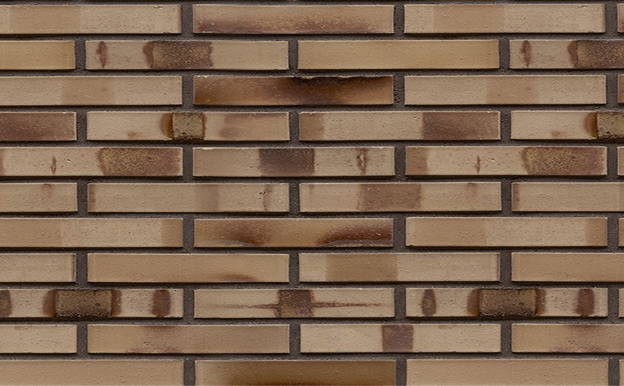 Кирпич клинкерный Westerwaelder Klinker Nr 36KS Silbergrau nuanciert Kohle Spezial, 290*90*40 мм