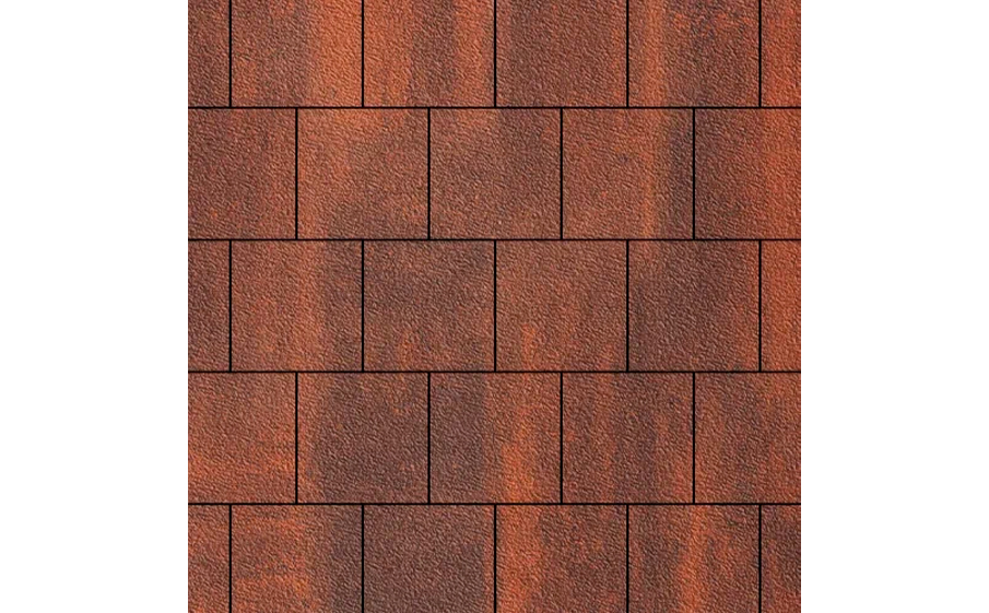 Плитка тротуарная SteinRus Валенсия Б.3.К.8, Native, ColorMix Брук, 300*300*80 мм